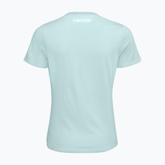 HEAD Typo dámské tenisové tričko světle modré 814512 2