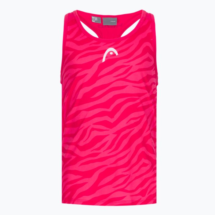 Dětské tenisové tričko HEAD Agility Tank Top růžové 816132