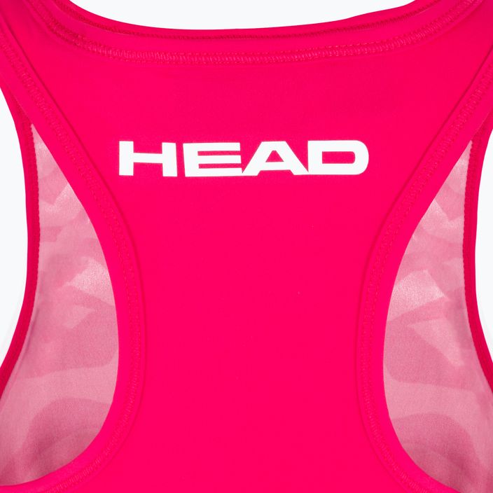 Dětské tenisové tričko HEAD Agility Tank Top růžové 816132 4