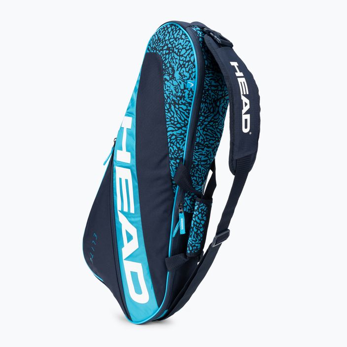Tenisová taška HEAD Elite 3R tmavě modrá 283652 4