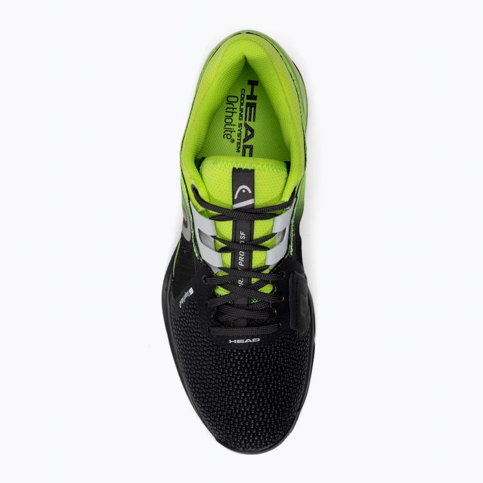 Pánská tenisová obuv HEAD Sprint Pro 3.0 SF Clay black/green 273091 6