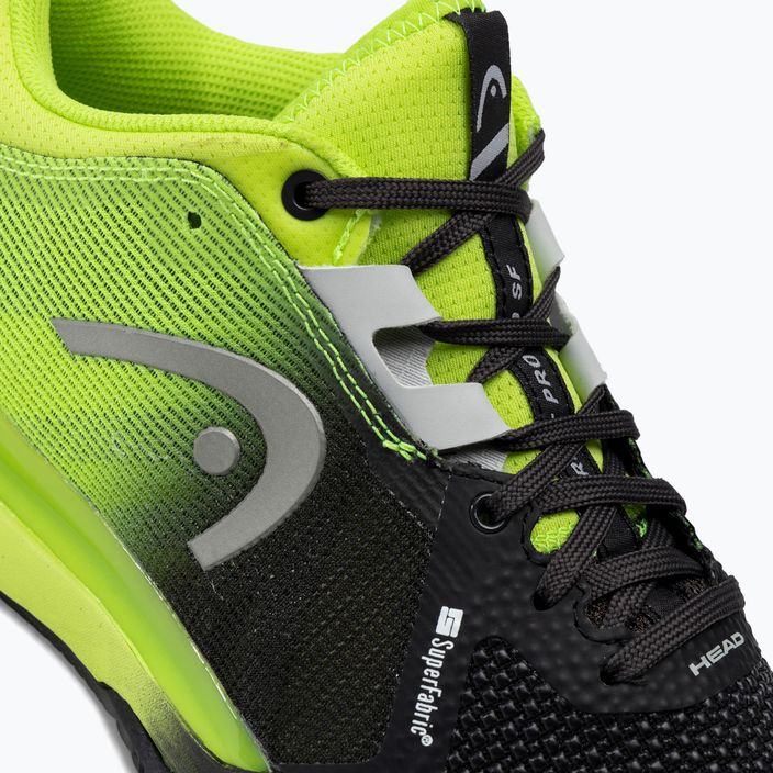 Pánská tenisová obuv HEAD Sprint Pro 3.0 SF Clay black/green 273091 8
