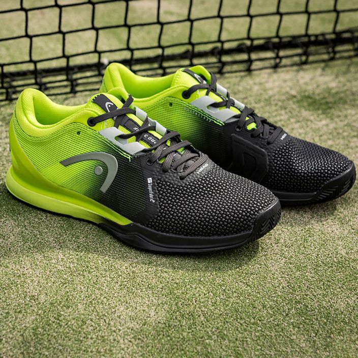 Pánská tenisová obuv HEAD Sprint Pro 3.0 SF Clay black/green 273091 9