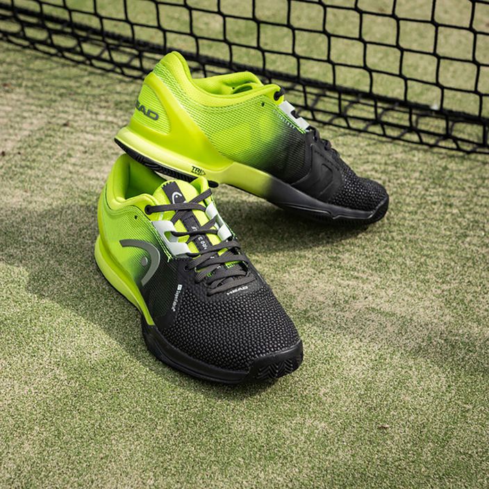 Pánská tenisová obuv HEAD Sprint Pro 3.0 SF Clay black/green 273091 10