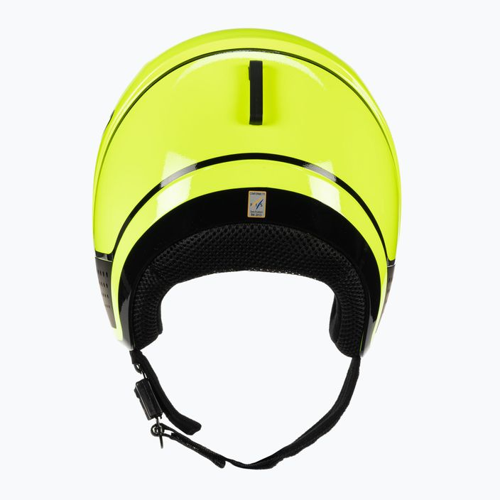 Dětská lyžařská helma HEAD Downforce Jr žlutá 320310 3