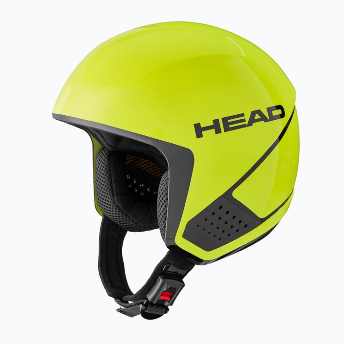 Dětská lyžařská helma HEAD Downforce Jr žlutá 320310 9