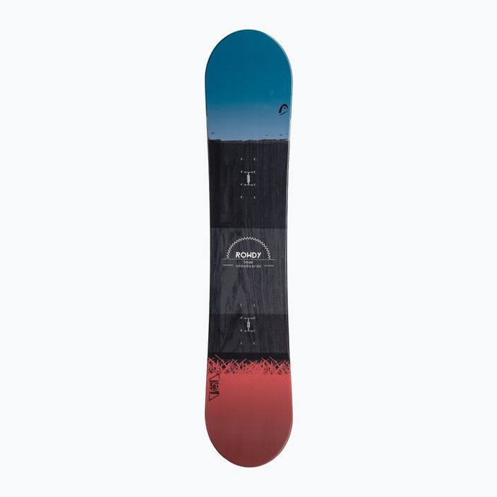 Dětský snowboard HEAD Rowdy modro-červený 336620 3