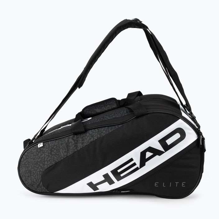 Taška HEAD Tour Elite Padel Supercombi 46,4 l černobílá 283702