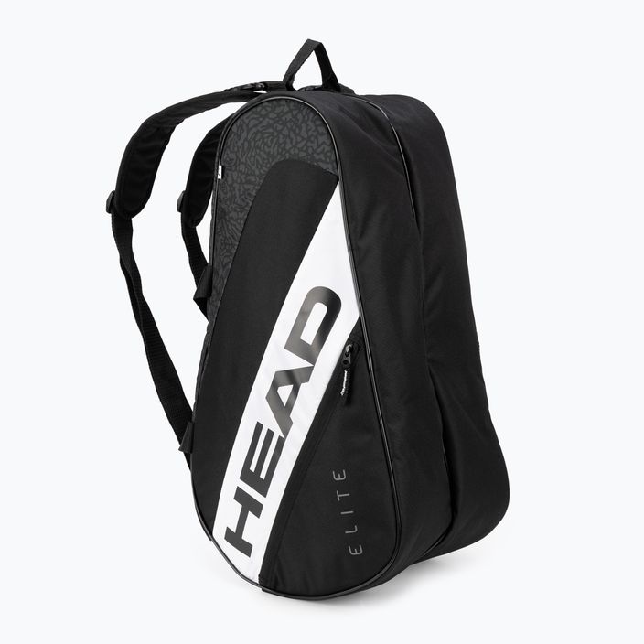 Taška HEAD Tour Elite Padel Supercombi 46,4 l černobílá 283702 2
