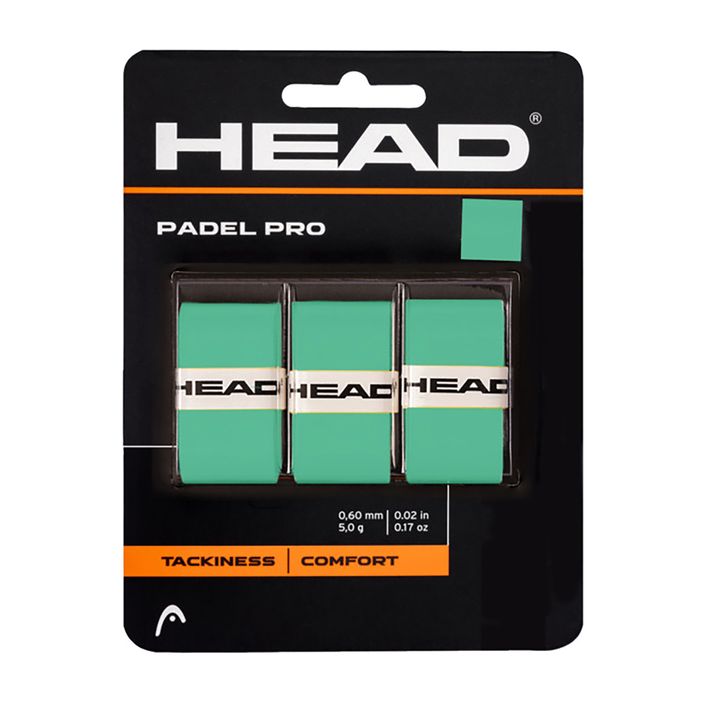 Omotávky  na rakety na padel  HEAD Padel Pro 3 ks mint 2