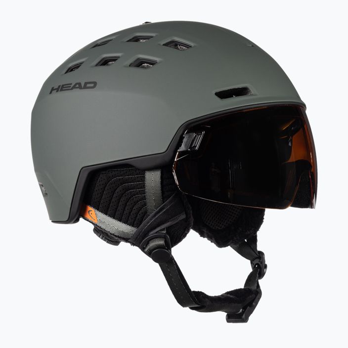 Lyžařská helma HEAD Radar S2 zelená 323442