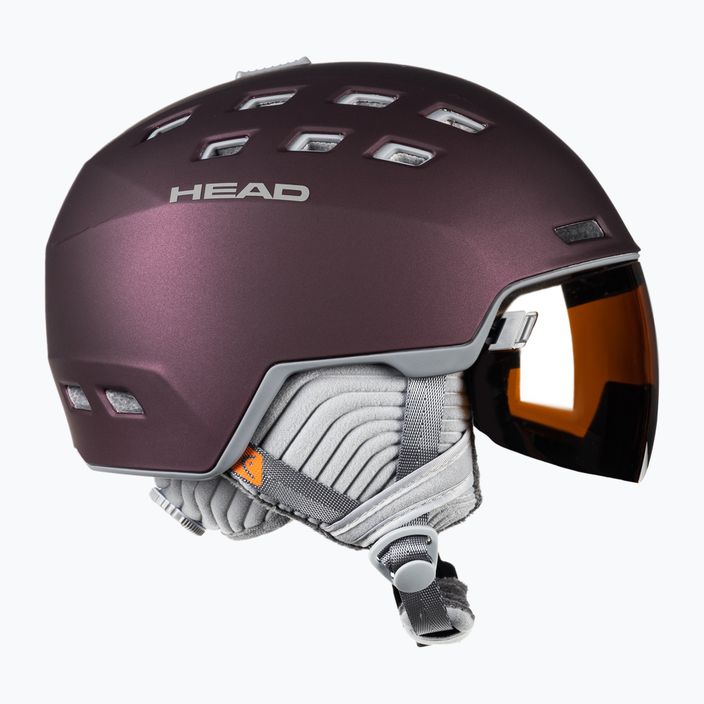 Dámská lyžařská helma HEAD Rachel S2 bordó 323532 4