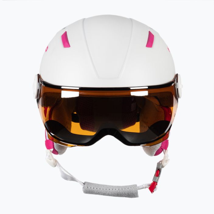 HEAD Maja Visor S2 dětská lyžařská helma bílá 328172 2