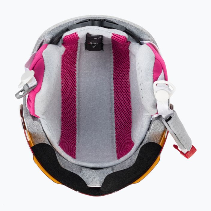 HEAD Maja Visor S2 dětská lyžařská helma bílá 328172 5
