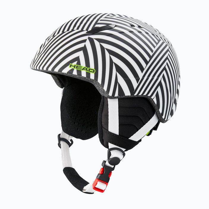 Dětská lyžařská helma HEAD Mojo 2022 bílo-černá 328632 10