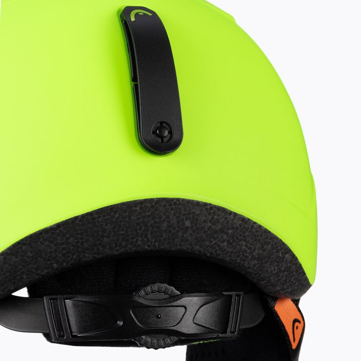 Dětská lyžařská helma HEAD Mojo 2022 žlutá 328642 7