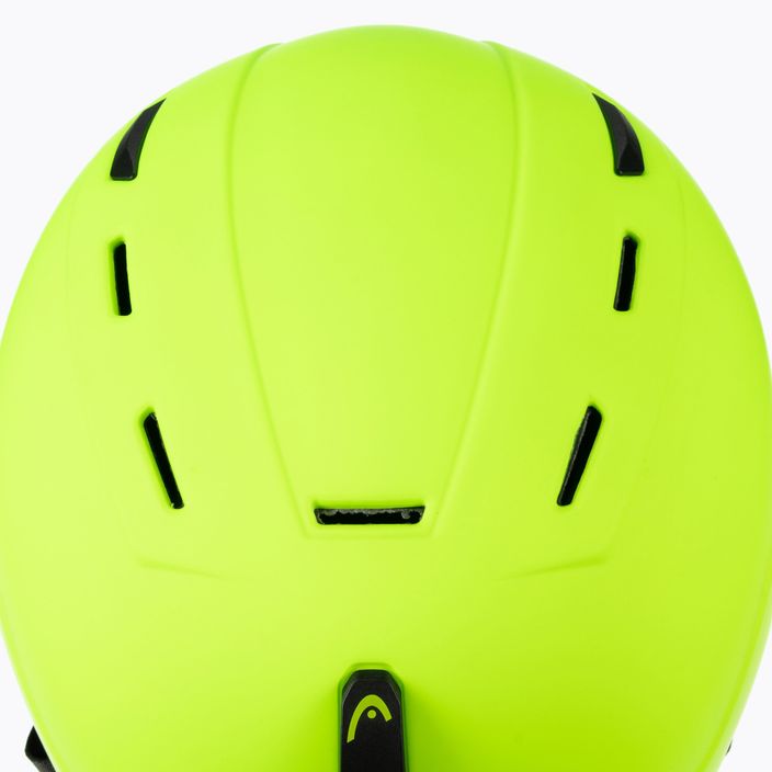 Dětská lyžařská helma HEAD Mojo 2022 žlutá 328642 8