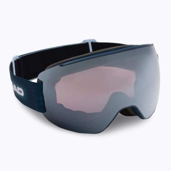 Lyžařské brýle HEAD Magnify 5K Chrome Shape + náhradní čočky S3/S1 šedé 390822