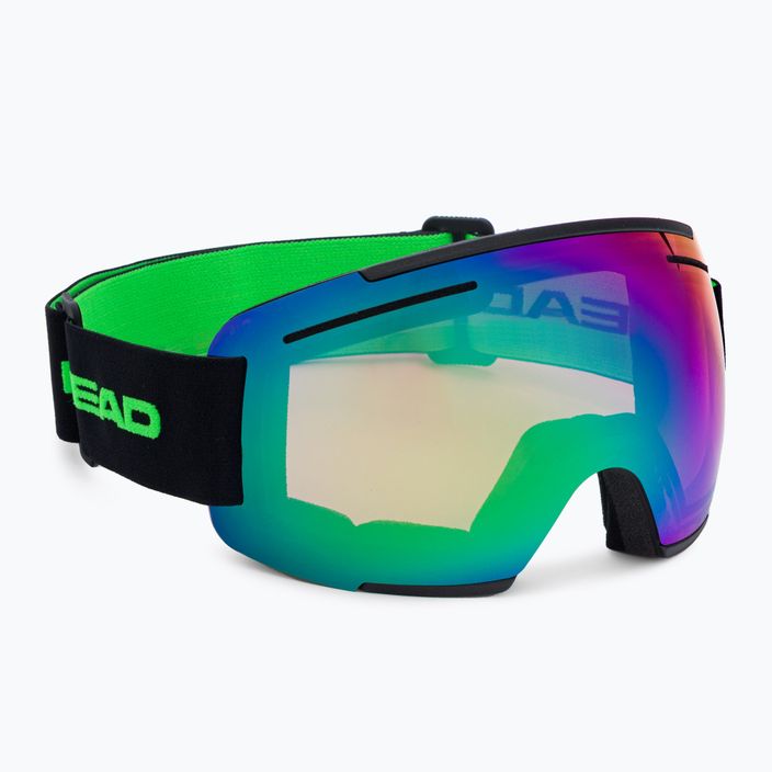 Lyžařské brýle HEAD F-LYT S2 zelené 394332
