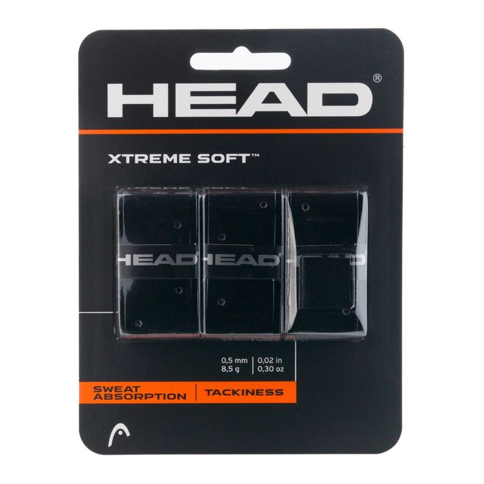 HEAD Xtremesoft Grip Overwrap černá 285104 2