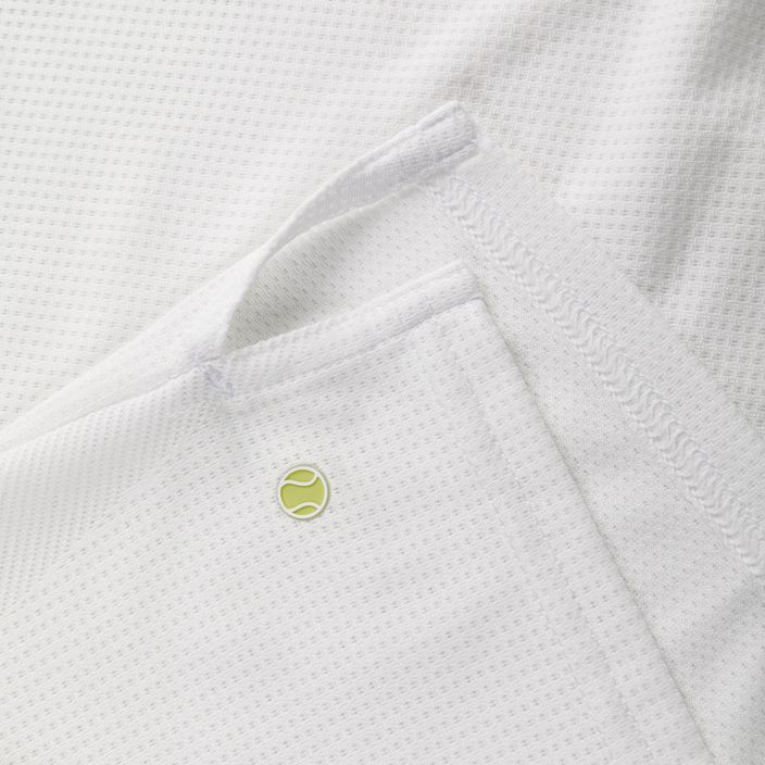 Pánské tenisové tričko HEAD Performance bílo-zelené 811413WHXP 4