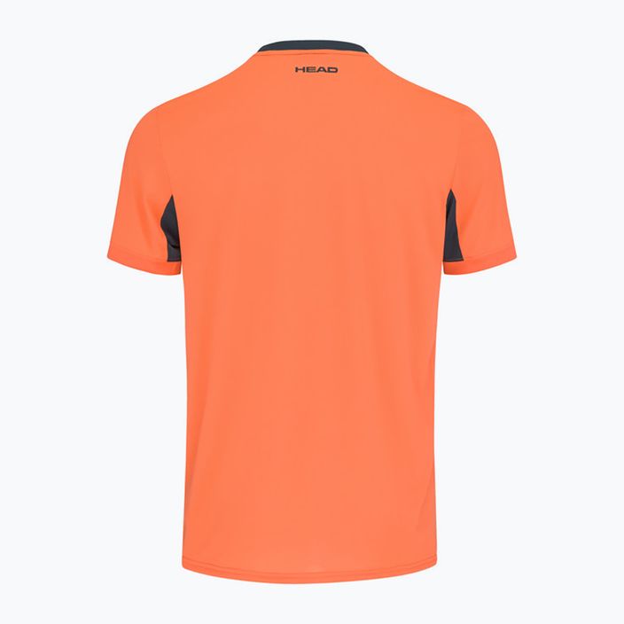 Pánské tenisové tričko HEAD Slice orange 811443FA 2