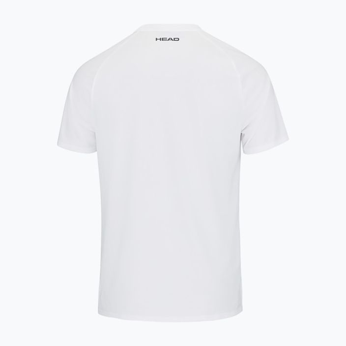 Pánské tenisové tričko HEAD Topspin bílo-modré 811453WHXV 2