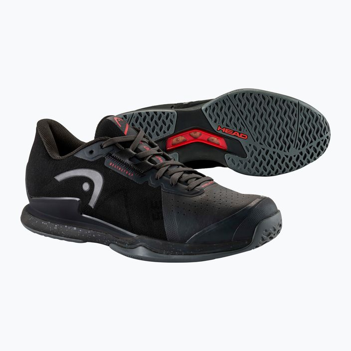 Pánské tenisové boty  HEAD Sprint Pro 3.5 black/red 12