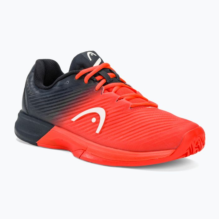 Pánské tenisové boty  HEAD Revolt Pro 4.0 blueberry/fiery coral
