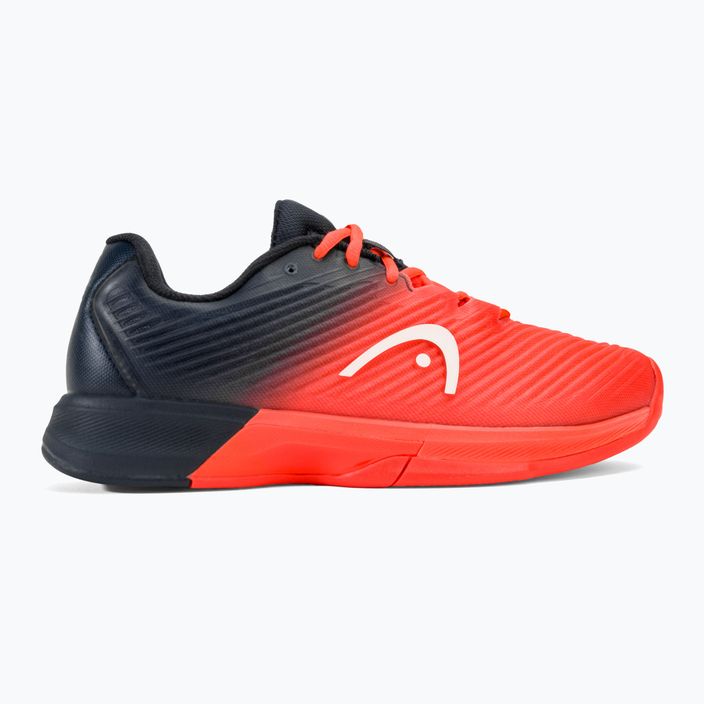 Pánské tenisové boty  HEAD Revolt Pro 4.0 blueberry/fiery coral 2