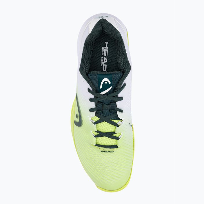 Pánská tenisová obuv HEAD Revolt Pro 4.0 zeleno-bílá 273263 7