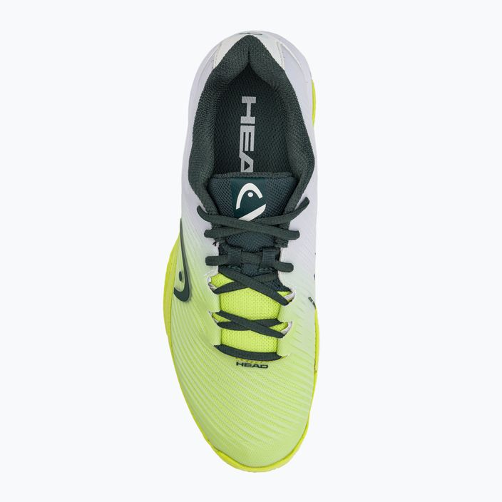 Pánská tenisová obuv HEAD Revolt Pro 4.0 Clay zeleno-bílá 273273 7