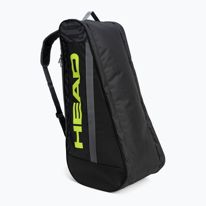 Tenisová taška HEAD Base L černá/žlutá 261403 2
