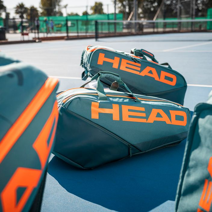 Tenisová taška HEAD Pro Raquet 85 l zelená 260213 7