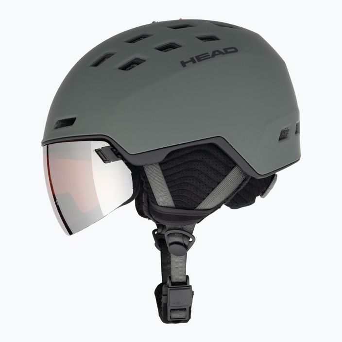 Lyžařská helma HEAD Radar night green 4