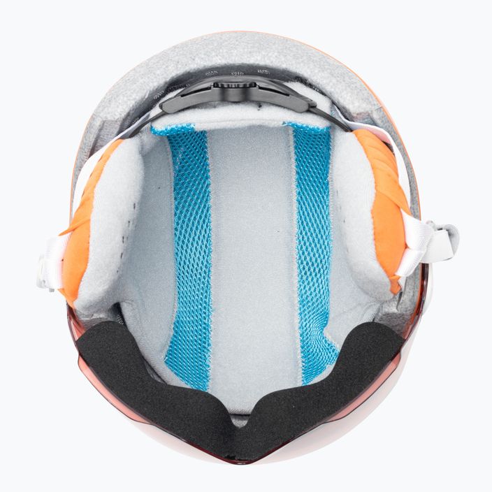 Dětská lyžařská helma HEAD Mojo Visor Paw modrá 6