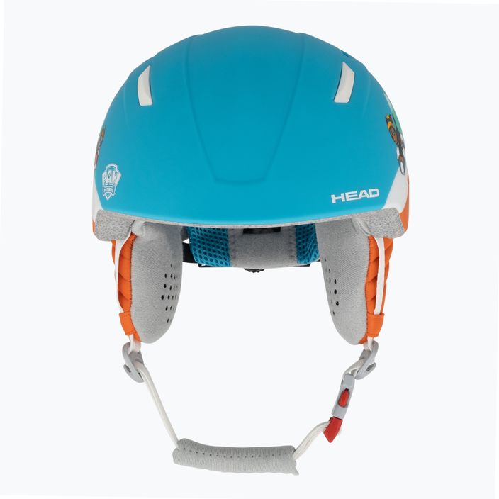 Dětská lyžařská helma HEAD Mojo Set Paw + brýle modrá 3