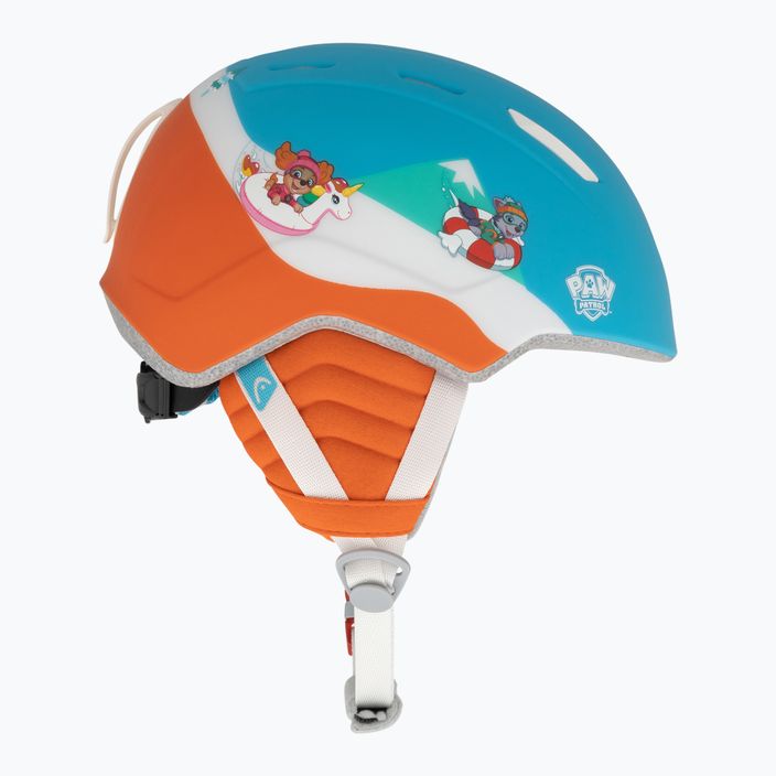 Dětská lyžařská helma HEAD Mojo Set Paw + brýle modrá 5