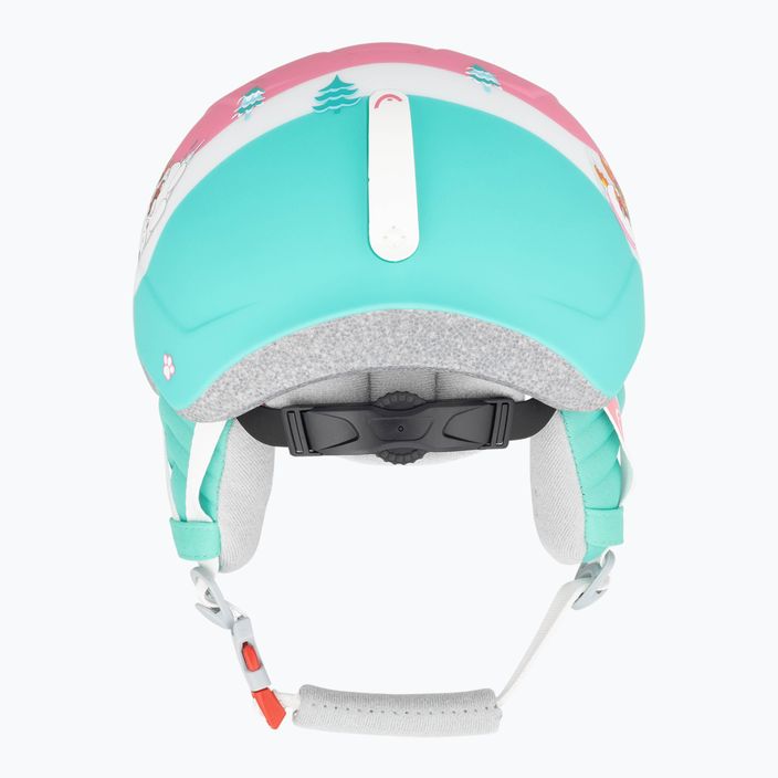 Dětská lyžařská helma HEAD Maja Set Paw + brýle růžová 4