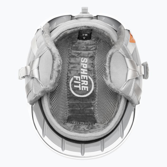 Dámská lyžařská helma HEAD Compact Evo W bílá 6