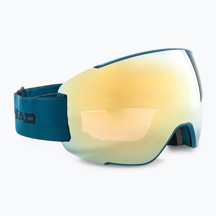 Lyžařské brýle HEAD Magnify 5K gold/petrol/orange 2