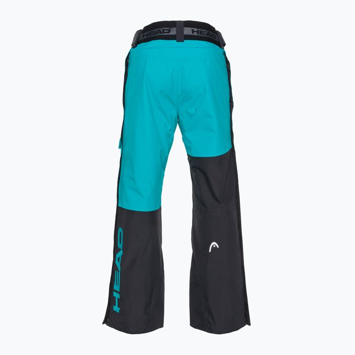 Pánské lyžařské kalhoty HEAD Race Nova black/blue 2