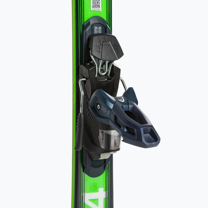 Sjezdové lyže HEAD Shape V4 AMT-PR + PR 11 dark blue/green 5