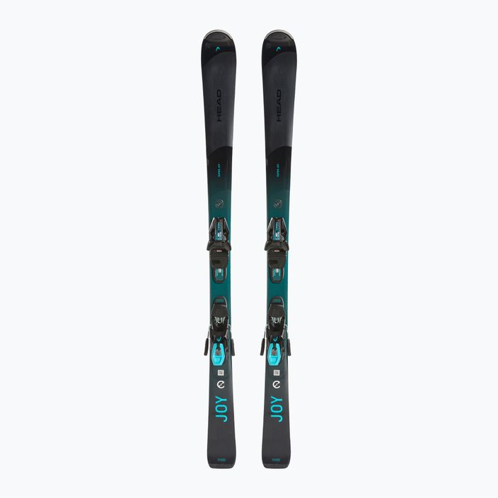 Dámské sjezdové lyže HEAD e-super Joy SW SLR Joy Pro + Joy 11 black/blue