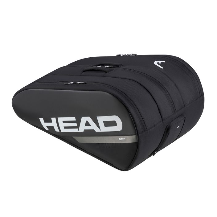 Tenisová taška  HEAD Team Racquet Bag XL black/white 2