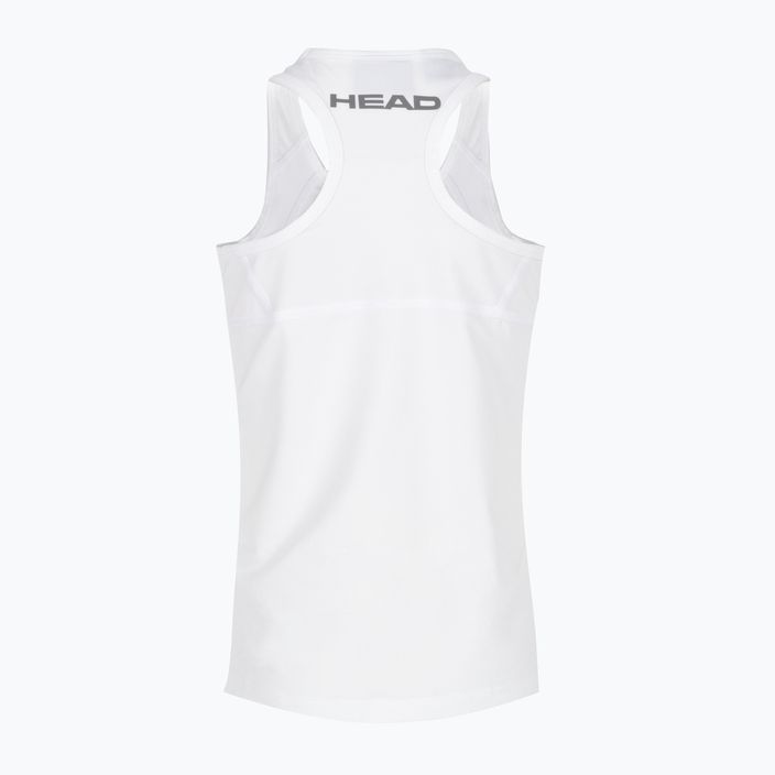 HEAD Club 22 Tílko Dětské tenisové tričko bílé 816411 2