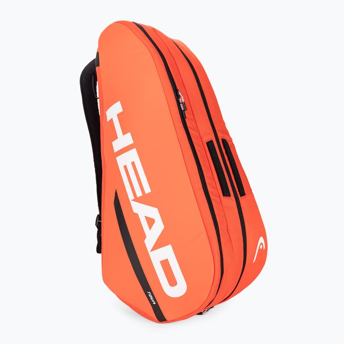 Tenisová taška HEAD Tour Racquey L 80 l fluo oranžová 2