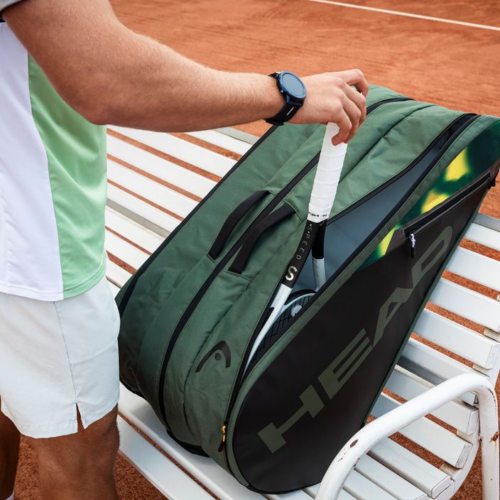 Tenisová taška HEAD Tour Racquet Bag XL 75 l thyme/banana 6