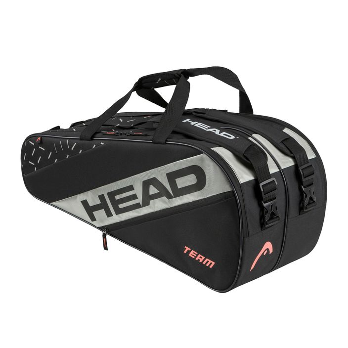 Tenisová taška  HEAD Team Racquet Bag L black/ceramic 2