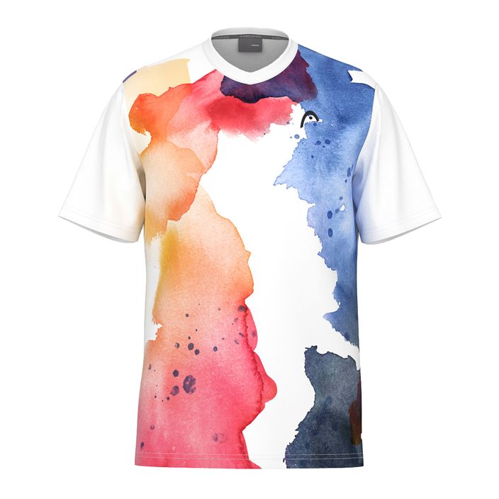 Pánské tenisové tričko HEAD Topspin print vision m/royal 2